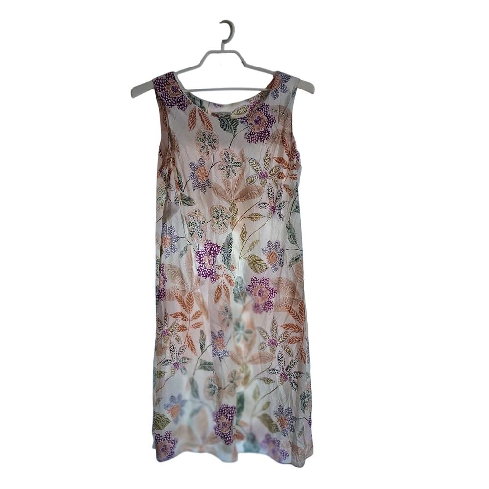 Hilo Hattie Hawaiian Dress womens size 1X USA Hawaii floral midi